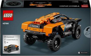LEGO Technic NEOM McLaren Extreme E Race Car 42166-7 Yaş ve Üzeri Yarış Arabası Seven Çocuklar için Koleksiyonluk Yaratıcı Oyuncak Model Yapım Seti (252 Parça)