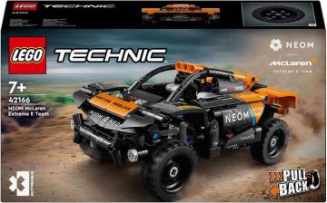 LEGO Technic NEOM McLaren Extreme E Race Car 42166-7 Yaş ve Üzeri Yarış Arabası Seven Çocuklar için Koleksiyonluk Yaratıcı Oyuncak Model Yapım Seti (252 Parça)