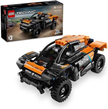LEGO Technic NEOM McLaren Extreme E Race Car 42166-7 Yaş ve Üzeri Yarış Arabası Seven Çocuklar için Koleksiyonluk Yaratıcı Oyuncak Model Yapım Seti (252 Parça)