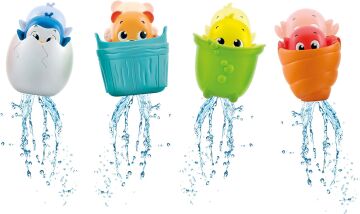 Clementoni Baby Clementoni - Saklanan Su Arkadaşları Banyo Oyuncağı, Tekli