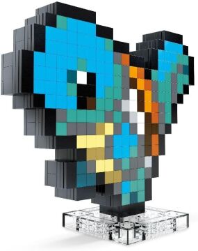 MEGA Pokémon Squirtle Pixel Sanatı