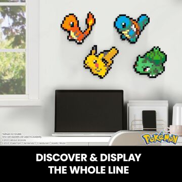 MEGA Pokémon Squirtle Pixel Sanatı