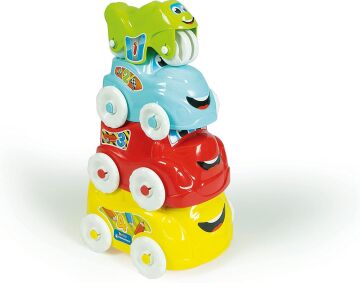 Clementoni Baby - Renkli Araçlar Oyuncak