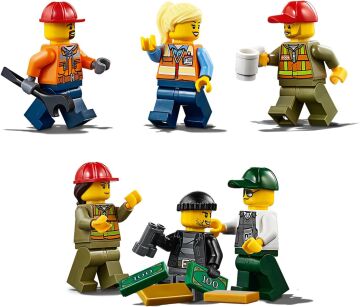 LEGO City Kargo Treni 60198-6 Yaş ve Üzeri Tren Seven Çocuklar için City Setleriyle Uyumlu Tamamlayıcı Yaratıcı Oyuncak Yapım Seti (1226 Parça)