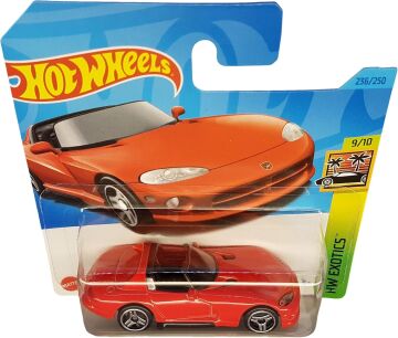 Hot Wheels - ´92 Dodge Viper RT/10 - HW Exotics 9/10 - HKG71 - Short Card - kırmızı - Mattel 2023