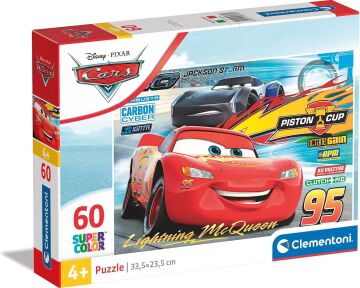 Clementoni - 60 Parça Puzzle - Cars 3