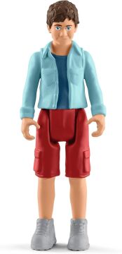 Schleich 42478 Labrador ile Yürüyüş Oyuncak Figürü, Çok Renkli