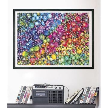 Clementoni 39650 1000 Parça Colorboom Yetişkin Puzzle Marbles, Multicolor