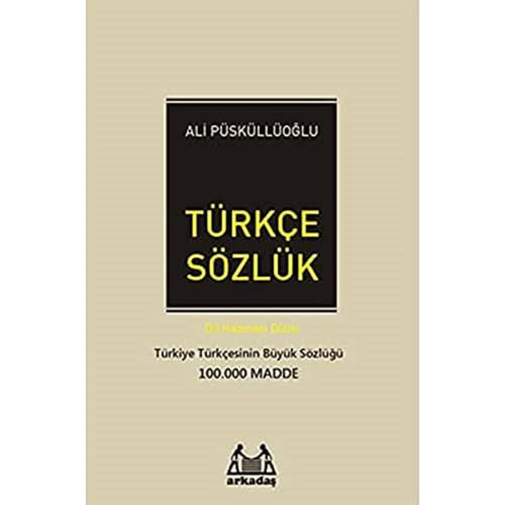 Türkçe Sözlük (100.000 Madde) Ciltli: Türkiye Türkçesinin Büyük Sözlüğü