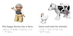 DK Braille LEGO DUPLO Farm