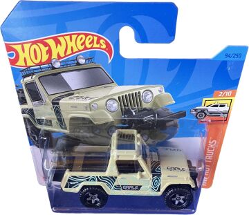 Hot Wheels - ´67 Jeepster Commando - HW Hot Trucks 2/10 - HKJ02 - Short Card - Pickup - Earle Motors - Mattel 2023 - 1:64