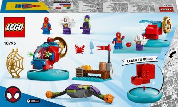 LEGO 4+ Spidey Green Goblin’e Karşı 10793-4 Yaş ve Üzeri Çocuklar için Marvel Örümcek Adam ve Green Goblin Minifigürleri İçeren Yaratıcı Oyuncak Yapım Seti (84 Parça)