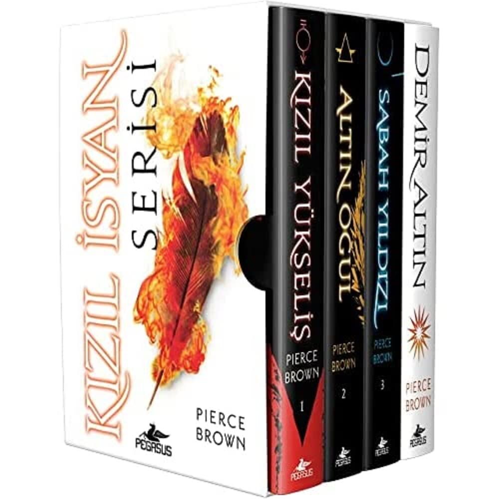 Kızıl İsyan Serisi (4 Kitap Takım Ciltli Kutulu Özel Set)