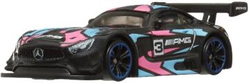 Hot Wheels Neon Yarışçılar HLH72-16 MERCEDES-AMG GT3 HRW79