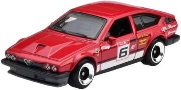 Hot Wheels Alfa Romeo GTV6 3.0 Retro Racers 10/10 (185/250) HKG48 Short Card Matel 2023 + Blister & Kart Koruyucu Paketi Friki Maymun