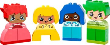 LEGO DUPLO İlk Büyük Duygularım 10415-1 Buçuk Yaş ve Üzeri Çocuklar için Kişiselleştirilebilir Eğitici Oyuncak Yapım Seti (23 Parça)
