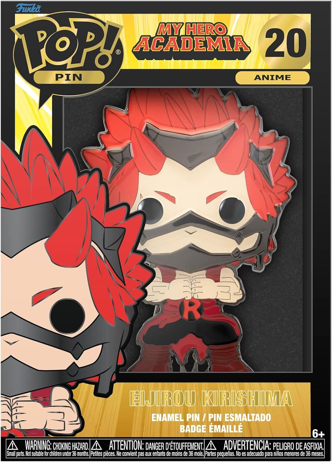 Funko Pop! Boyutlu Pin: My Hero Academia - Kirishima