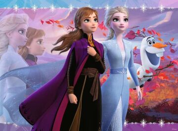 Ravensburger 128686 Puzzle, Wd Frozen 2, 100 Parça
