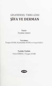 Geleneksel Tıbba Göre Şifa ve Derman