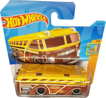 Hot Wheels - Surfin´School Bus - Surf´s Up 1/5 - HKJ32 - Short Card - Gold Coast Australia - Mattel 2023