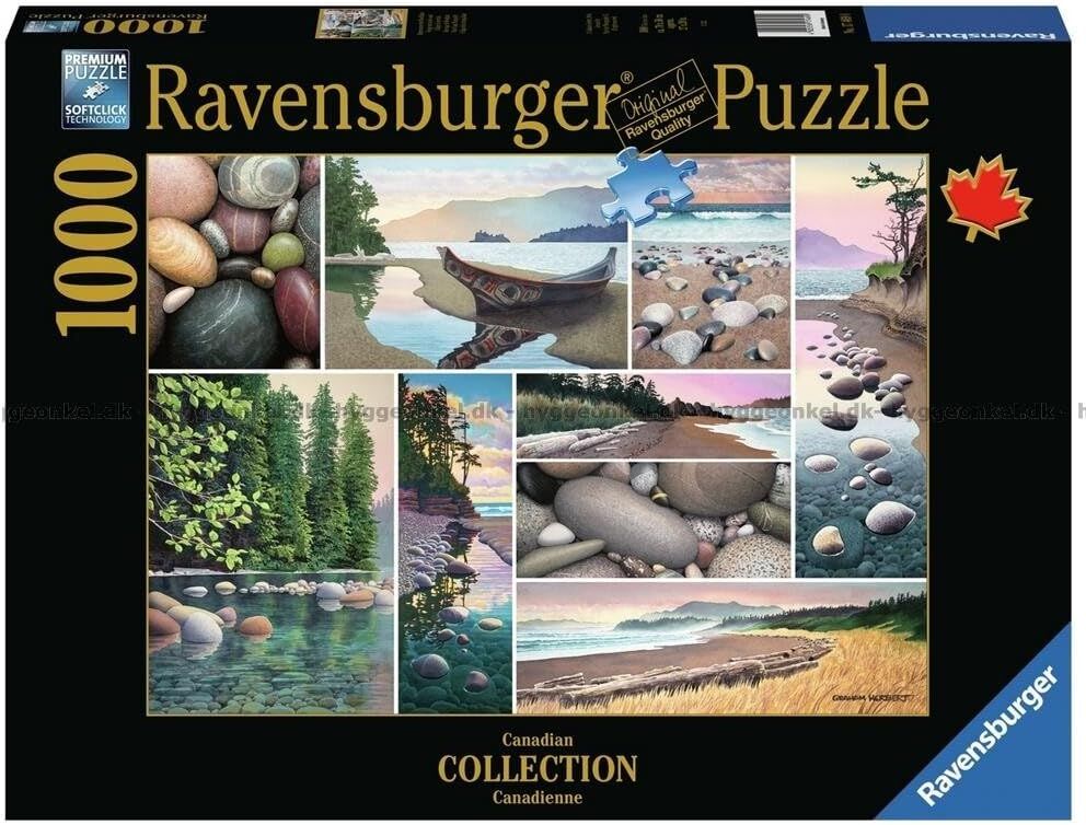 Ravensburger 1000p Puz Batı Kıyısı Sakinliği Yapboz