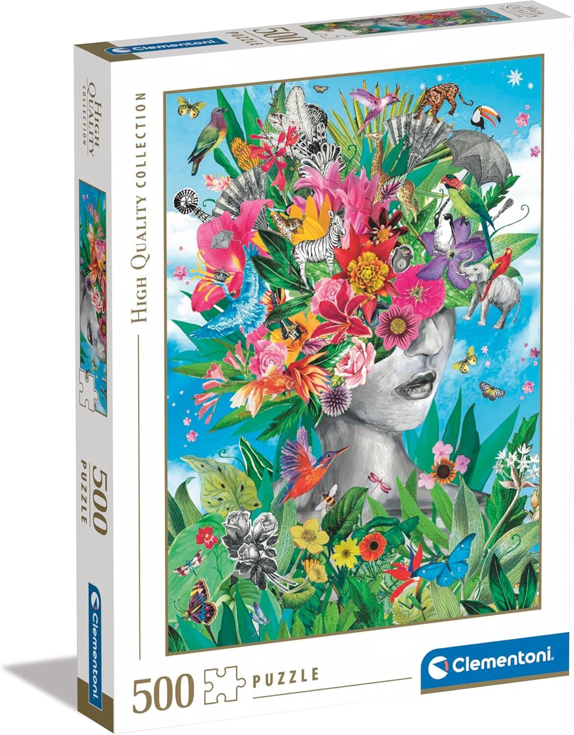 CLEMENTONI 500 el. HQ Head in the Jungle [PUZZLE]