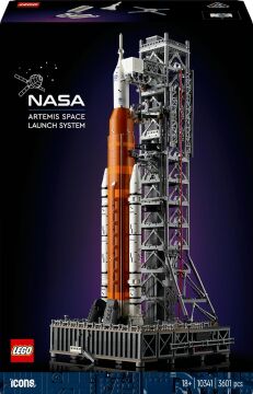 LEGO Icons NASA Artemis Uzay Fırlatma Sistemi 10341 - Yetişkinler için Koleksiyonluk Yaratıcı Model Yapım Seti (3601 Parça)