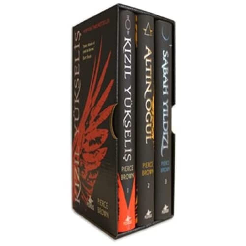 Kızıl İsyan Serisi Özel Kutulu Set 3 Kitap Takım Ciltli