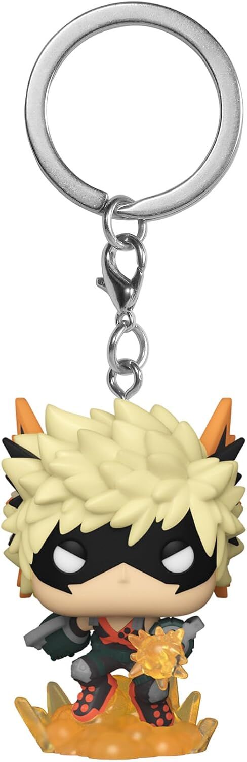 Funko Pop! Anahtarlık: MHA - Bakugo - (Explosion) - My Hero Academia - Yeni Anahtarlık - Koleksiyon için Vinil Mini Figür - Çorap Doldurucu - Hediye Fikri - Resmi Ticari Ürünler - Anime Hayranları