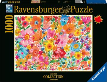 Ravensburger Kanada Koleksiyonu: Çiçek Açan Beauties Yetişkinler için 1000 Parça Yapboz - 17470 - Her Parça Eşsizdir, Yumuşak Tıklama Teknolojisi Parçaların Birbirine Mükemmel Uyduğu anlamına gelir