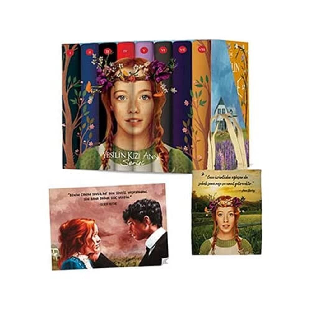 Yeşilin Kızı Anne Karton Kutulu Set (8 Kitap Takım)