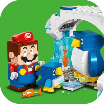 LEGO Super Mario Penguin Ailesi Kar Macerası Ek Macera Seti 71430-7 Yaş ve Üzeri Super Mario Hayranları İçin Koleksiyonluk Yaratıcı Oyuncak Yapım Seti (228 Parça)