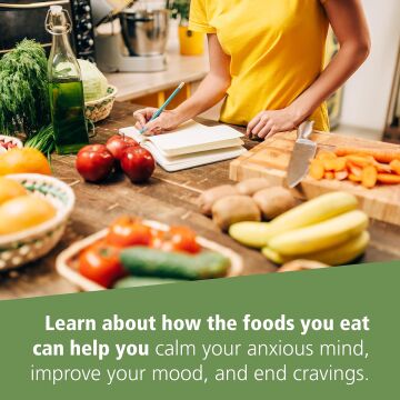 Anti-Anxiety Food Solution: How the Foods You Eat Can Help You Calm Your Anxious Mind, Improve Your Mood, and End Cravings (Kapak Değişebilir)