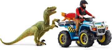 Schleich 41466 Velociraptorden Kaçış Oyuncak Figürü, Çok Renkli