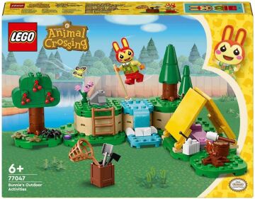 LEGO Animal Crossing Bunnie Açık Hava Aktivitelerinde 77047-6 Yaş ve Üzeri Çocuklar için Yaratıcı Oyuncak Yapım Seti (164 Parça)