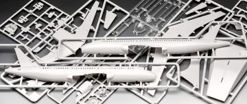 Revell 63942 M.Set Airbus A320 Lufthansa, Çok Renkli