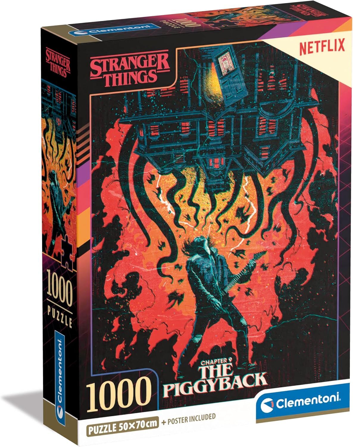 Clementoni 1000 Parça Stranger Things Puzzle 3 (Compact Box)