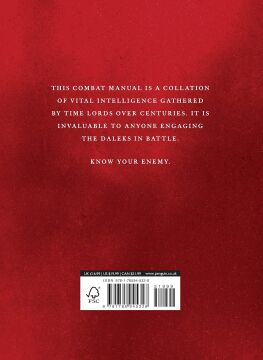 Doctor Who: Dalek Combat Training Manual