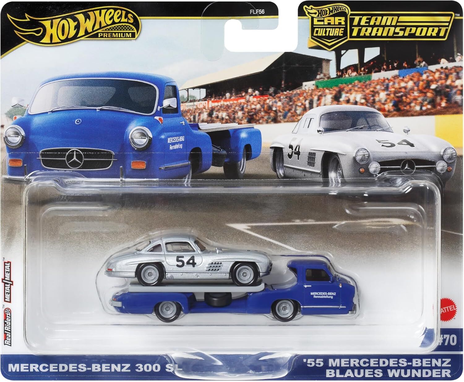 Hot Wheels Premium Car Culture Team Transport Mercedes-Benz 300 SL / FLF56 - HRV48