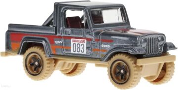 Hot Wheels - Jeep Scrambler - Baja Blazers 8/10 - HKG78 - Short Card - Arazi aracı - kamyon - gri metalik - Mattel 2023 - 1:64
