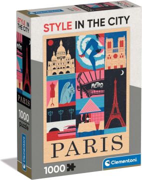 CLEMENTONI 1000 el. Compact Paris [PUZZLE]