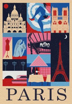 CLEMENTONI 1000 el. Compact Paris [PUZZLE]