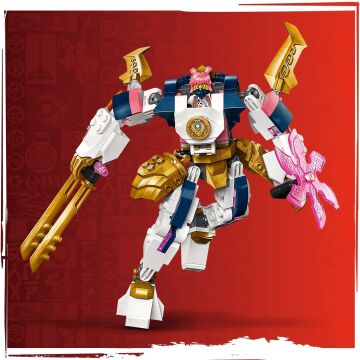 LEGO NINJAGO Sora’nın Teknoloji Elementi Robotu 71807-7 Yaş ve Üzeri Çocuklar için Aksiyon Figürü İçeren Yaratıcı Oyuncak Yapım Seti (209 Parça)
