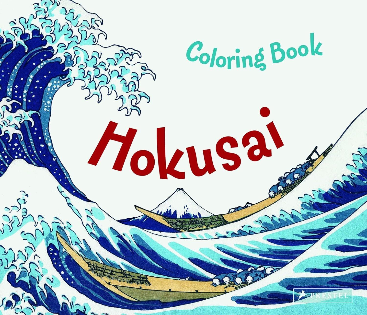 Coloring Book Hokusai