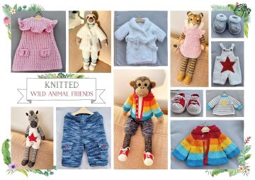 Knitted Wild Animal Friends: Over 40 knitting patterns for wild animal dolls, their clothes and accessories: 2