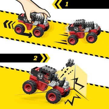 MEGA Hot Wheels Smash N Crash Bone Shaker Çarpışma Seti, 5 yaş ve üzeri, HKF87