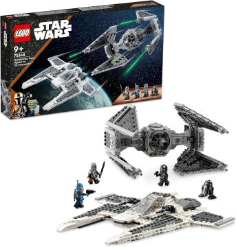 LEGO® Star Wars™ Mandalorian Fang Fighter TIE Interceptor™'a Karşı 75348-9 Yaş ve Üzeri Çocuklar için Yaratıcı Oyuncak Yapım Seti (957 Parça)