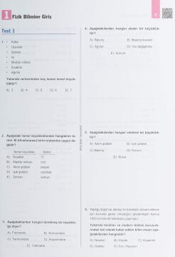 Nihat Bilgin TYT-AYT Tümü Çözümlü Fizik Soru Kitabı