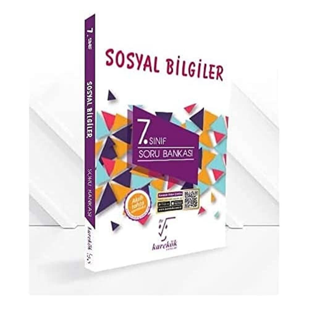 Karekök 7. Sınıf Sosyal Bilgiler Soru Bankası Yeni