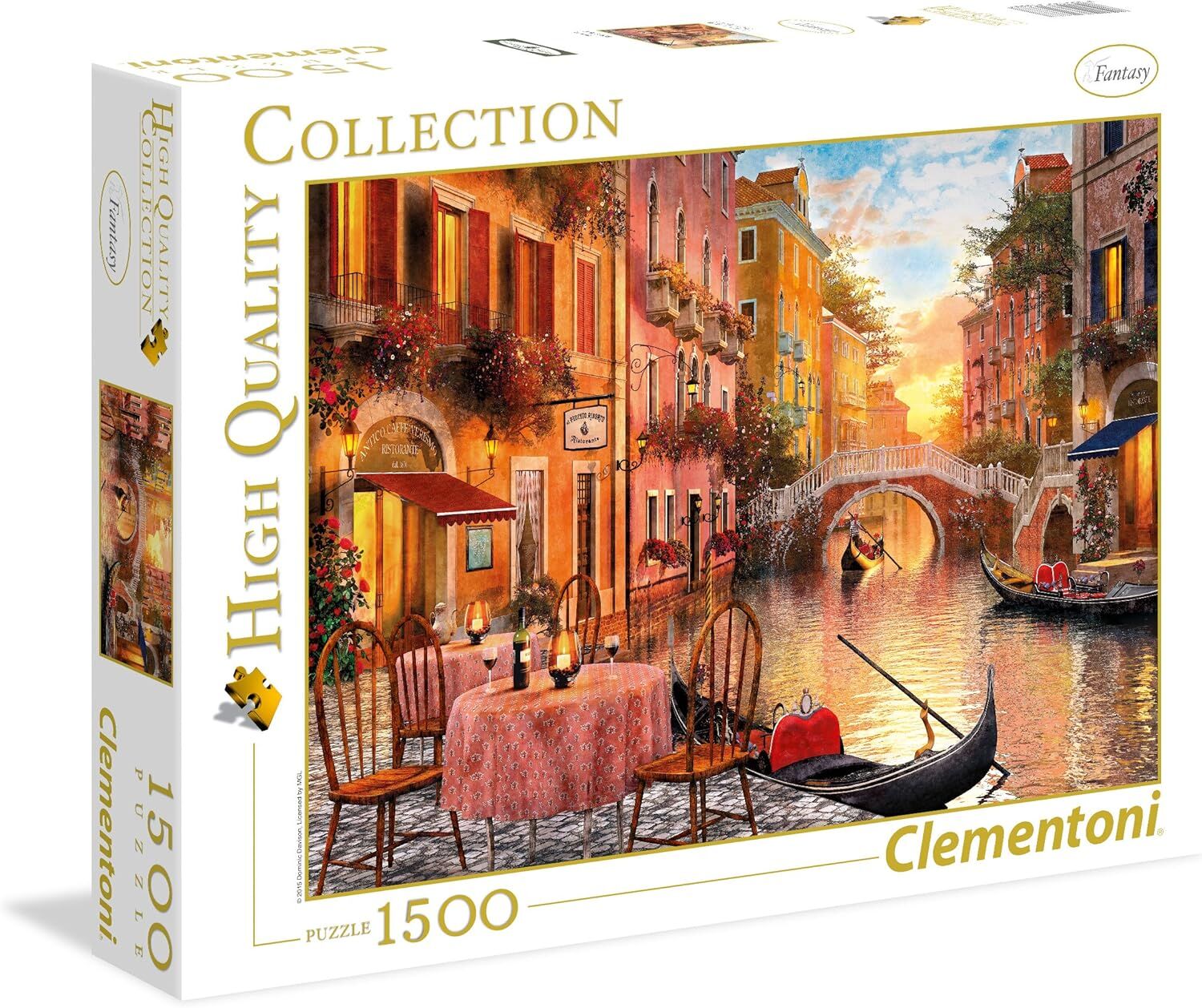 Clementoni 31668.7 – Venedik, Klasik Puzzle, 1500 Parça